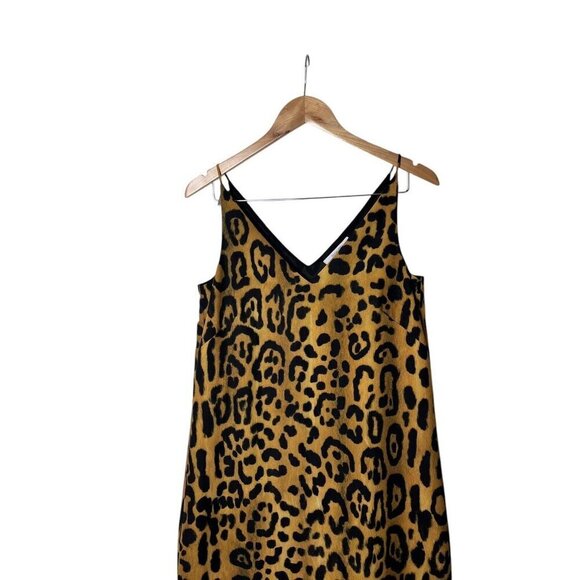 Adam Lippes Collective Leopard Print Cami Dress 2 1482 - Picture 3 of 7